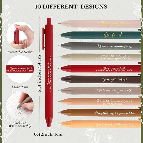 20 مجموعة/40 PCS هدايا تقدير الموظف Bulk A6 Journal Inspirational Journal مع قلم نقاط الحبر وملاحظة لزجة شكرا لك هدايا دفتر للموظف معلم طالب العمل in Saudi Arabia