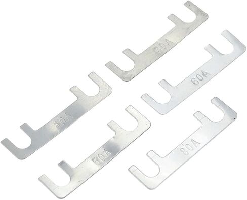 Car Audio Fuse Power Fuse Holder 30-150A Stereo Audio Single Way Fuse Holder Power Distribution Block Fusebox Car Fuse(5PC Fuse-2,No Fuse) in Saudi Arabia