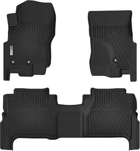 Floor Mats for 2025 2026 Nissan Kicks,TPE All Weather Protection Slush 1st & 2nd Row Floor Liners Black in Kuwait