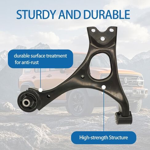 Front Lower Control Arm for Acura EL & Honda Civic 2001-2005, Ball Joint + Inner & Outer Tie Rod Ends, Left & Right, Suspension Kit K640287 K640288 K90332 K90454 K90455 ES3581 EV469-10pcs in Kuwait