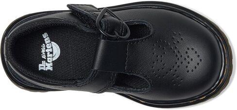 Dr. Martens Girls Polley II Y (Big Kid) Mary Jane Flat, Black, 6 in Saudi Arabia