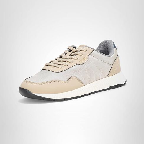 BOSS Men's Titanium Nylon Blend Laceup Sneakers in Saudi Arabia