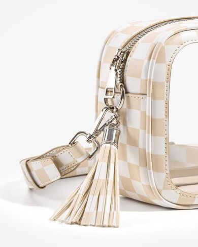 Clear Bag for Stadium Events, Clear Purse Stadium Approved Crossbody Bag for Concerts Sports Festivals Events Women in Saudi Arabia