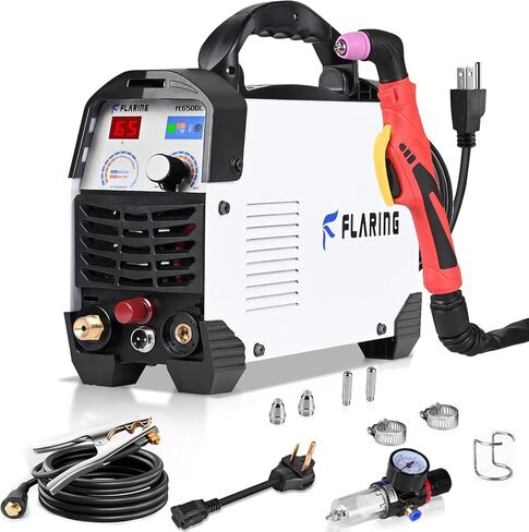 قاطع البلازما المشتعلة ، 65 AMP Plasma Cutter Machine 120V 240V 4/5 "(20mm) Max Cutting 1/2" (12.7mm) CLEAL CUTT IGBT HISTERTER TERPERTER TOUCH ARC BLASMA in Saudi Arabia