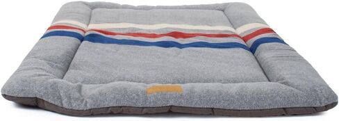 Pendleton Fleece Comfort Cushion Dog Bed - Cabin Stripe Shale, L in Saudi Arabia