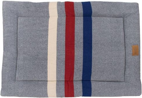 Pendleton Fleece Comfort Cushion Dog Bed - Cabin Stripe Shale, L in Saudi Arabia