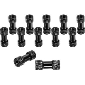 MECCANIXITY 12 Pcs M3 x 20mm Knurled Aluminum Standoff Double-Head Spacer Column for FPV Drone RC Airplane Racing Car Simracing, Silver Tone in Kuwait