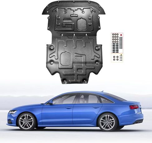 New Engine Splash Shield Fit for Audi A6 2012-2018 Under Engine Cover Compatible with Audi A6 2013-2017 Engine Guard Fit for Audi A7 2012-2018 Front Engine Gearbox Guard in Kuwait