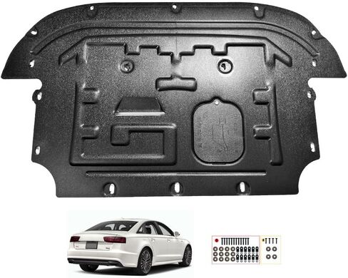 New Engine Splash Shield Fit for Audi A6 2012-2018 Under Engine Cover Compatible with Audi A6 2013-2017 Engine Guard Fit for Audi A7 2012-2018 Front Engine Gearbox Guard in Kuwait