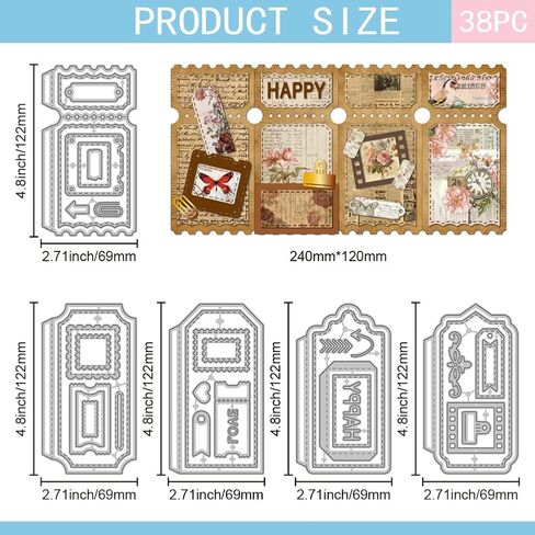 Globleland 3D قابلة للطي البطاقة القطع يموت من أجل DIY Scrapbort in Saudi Arabia