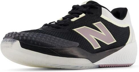 New Balance Women's FuelCell 996 V6 Tennis Shoe, Black/White/Ambient Light, 8.5 in Saudi Arabia