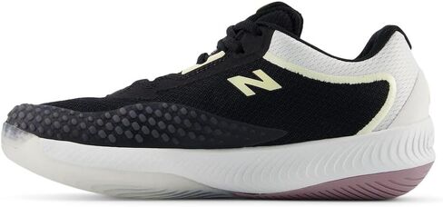New Balance Women's FuelCell 996 V6 Tennis Shoe, Black/White/Ambient Light, 8.5 in Saudi Arabia