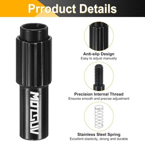 HARFINGTON 5pcs Bike Inline Cable Adjuster Aluminum Alloy Brake Cable Gear Shift Connector Indexed Inline Cable Tension Adjuster Housing Screws for Mountain and Road Bikes, Gray in Saudi Arabia