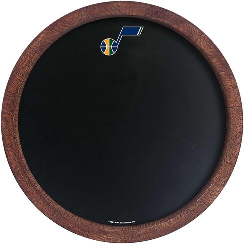 The Fan-Brand NBA Denver Nuggets: Chalkboard Faux Barrel Top Sign- Sports Decor for Home, Game Room, Fan Cave & Garage - USA Made in Saudi Arabia