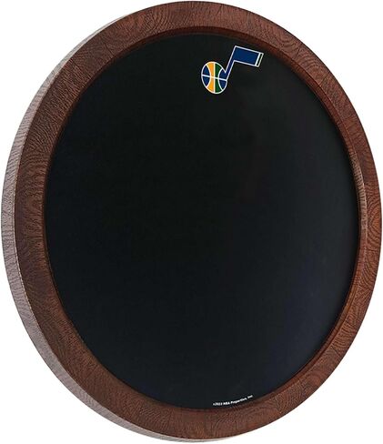 The Fan-Brand NBA Denver Nuggets: Chalkboard Faux Barrel Top Sign- Sports Decor for Home, Game Room, Fan Cave & Garage - USA Made in Saudi Arabia