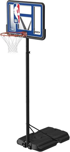 طوق كرة السلة المحمول Lifetime NBA League Edition، ارتفاع قابل للتعديل 7.5-10 قدم، لوحة خلفية مقاومة للكسر 44 بوصة، قاعدة بعجلات in Kuwait