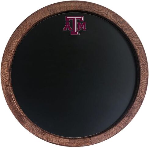 العلامة التجارية Fan-Brand NCAA Texas Tech Red Raiders - لافتة علوية للأسطوانة الصناعية على شكل سبورة - ديكور لافتة الفريق الرياضي: المنزل، النوم، المرآب، المكتب، كهف المعجبين in Saudi Arabia