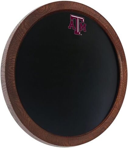 العلامة التجارية Fan-Brand NCAA Texas Tech Red Raiders - لافتة علوية للأسطوانة الصناعية على شكل سبورة - ديكور لافتة الفريق الرياضي: المنزل، النوم، المرآب، المكتب، كهف المعجبين in Saudi Arabia