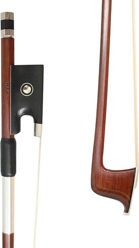 JYR Brazilwood Violin Bow | Handcrafted Well Balanced Violin Bow 4/4 Full Size | Bright tone | Teacher Recommended Brazilwood Bows for Daily Practice in Saudi Arabia