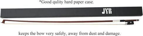 JYR Brazilwood Violin Bow | Handcrafted Well Balanced Violin Bow 4/4 Full Size | Bright tone | Teacher Recommended Brazilwood Bows for Daily Practice in Saudi Arabia