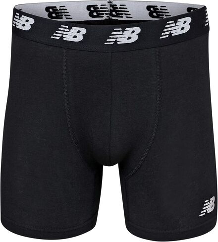 New New New Men Men's No-Fly Cotton Performance Boxer Boxer ، 5 inste inseam (3 Pack) ، Prism Purple/Lead/Black ، 5x-Large in Kuwait