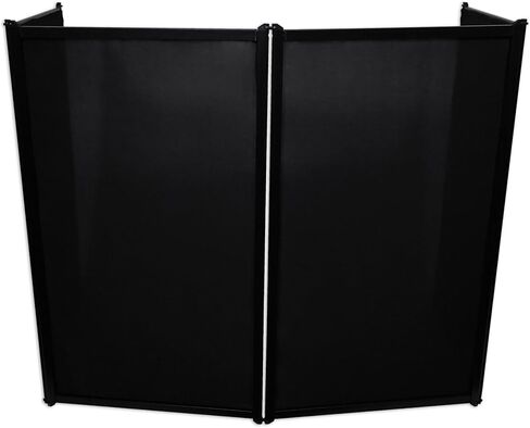 Rockville RFAAC 112x48 DJ Event Facade 7lb كشك إطار من الألومنيوم، دوران لوحة 360 درجة، سكريمات مقاومة للحريق، تصميم قابل للطي، لمنسقي الأغاني المتنقلين ومخططي الأحداث in Kuwait