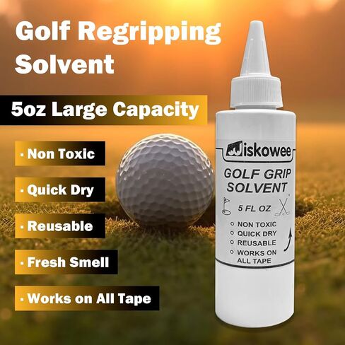 Golf Club Grip Vise Clamp Kit, 360° Swivel Portable Table Vise, Golf Club Calibration Tool, Club Grip Replacement Tool, Suitable for Golf Club Grips (with Solvent) in Saudi Arabia