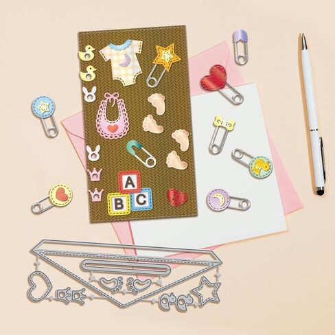 Globleland Vintage Fintage Pile القطع يموت من أجل DIY Scrapbooking Retro Hat Bowknot Metal Die Cuts Camera Travel Cut Stencils لصنع البطاقات in Saudi Arabia