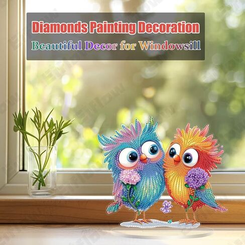 طقم زخرفة Aftop Diamond Art Ornament Eiflow للبالغين ، طقم لوحة اللوحة DIY Diy Diamonds ، اللوحة الفنية الماس الأكريليك على حامل (منزل زهرة أرجواني) in Saudi Arabia