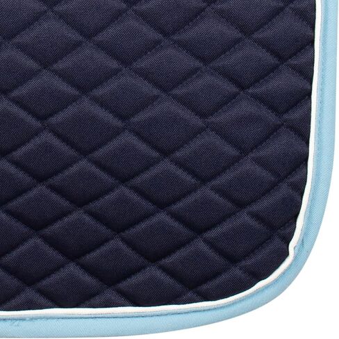 TuffRider Basic All Purpose Saddle Pad with Trim & Piping – Cotton Base, Flannel Lined, Diamond Quilted for Comfort in Kuwait