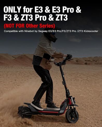 مقعد سكوتر متعدد الوظائف مع كيس مساحة تخزين كبير 10 لتر متوافق مع Segway Ninebot ZT3 Pro Kickscooter ، وسادة مقعد ناعمة سميكة ZT3 in Kuwait