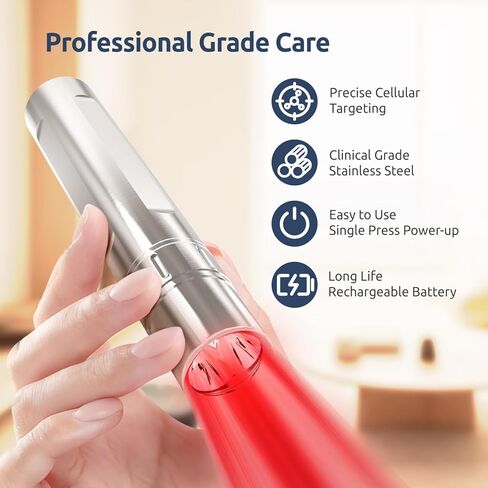 Infrared and red Light Therapy Sticks, Used to Improve Joint and Muscle Pain, Portable Near-Infrared Light Therapy for The Body and face, Handheld red Light Therapy Device in Saudi Arabia