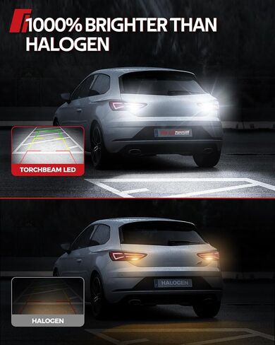 Torchbeam 5202 LED Fog Light Bulbs, 6500K White Color, 10000LM Brightness 5201 PS24W Fog Light Bulbs LED, Quick Install, Super Bright DRL/Fog Lamp Replacement, Pack of 2 in Saudi Arabia