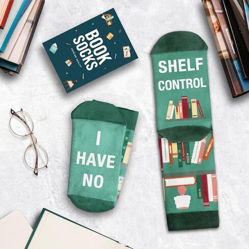 Book Lovers Gifts - Perfect Gifts for Book Lovers, Reading Socks For Readers and Bookworms, Ideal Presents for Readers, Funny Women Socks - Soft and Warm Material in Saudi Arabia