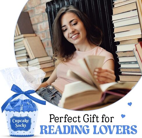 هدايا لمحبي الكتب - هدايا مثالية لمحبي الكتب، جوارب للقراءة للقراء ودودة الكتب، هدايا مثالية للقراء، جوارب نسائية مضحكة - مادة ناعمة ودافئة in Kuwait