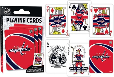 بطاقات ماستربيس للبالغين - مجموعة بطاقات NHL Washington Capitals 54 in Kuwait