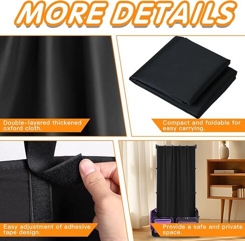 Privacy Curtain for Dance Bag,Portable Privacy Screen for Women Girl Competition Dance Bag,Changing Room for Rolling Dance Garment Bag Accessories,Camping 1 Pack in Saudi Arabia