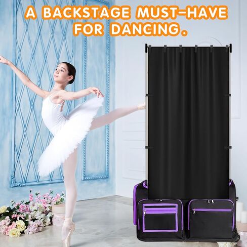 Privacy Curtain for Dance Bag,Portable Privacy Screen for Women Girl Competition Dance Bag,Changing Room for Rolling Dance Garment Bag Accessories,Camping 1 Pack in Saudi Arabia