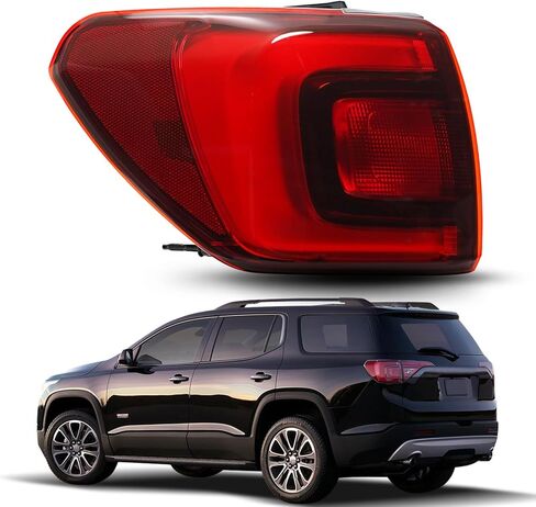 Tail Lights Assembly Compatible With Acadia 2017-2019 Right Passenger Side Outer Rear Tail Light Assembly GM2805126 84709442(17-19 Right Passenger Side) in Kuwait