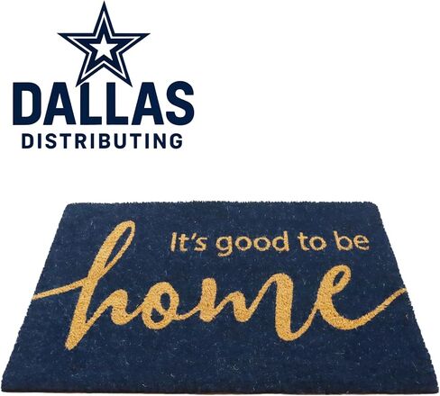 Navy Style with “Good to Be Home" Design – Durable Entry Rug for Front Door – 18" x 30" in Saudi Arabia