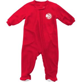 Outerstuff Atlanta Hawks NBA Infant (12M-24M) Footed Sleeper, Red in Kuwait