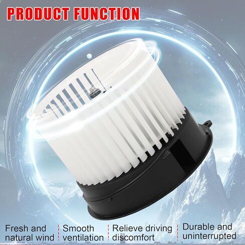 700063 HVAC A/C Fan Blower Motor Fit for Toyota Sequoia 2001-2007 | Fit for Toyota Tundra 2004-2006 Replaces 87103-0C022 in Kuwait