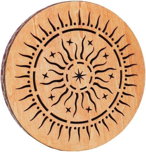 طبلة المحيط 8 بوصة، أداة إيقاعية، طبلة يدوية مقلدة للصوت، علاج صوتي، تأمل اليوجا، تخفيف التوتر، مناسبة لمرافقة الأداء (8 بوصة) in Kuwait