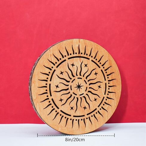 طبلة المحيط 8 بوصة، أداة إيقاعية، طبلة يدوية مقلدة للصوت، علاج صوتي، تأمل اليوجا، تخفيف التوتر، مناسبة لمرافقة الأداء (8 بوصة) in Kuwait