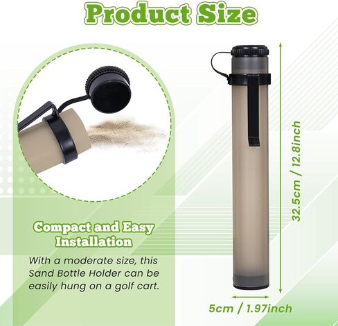Golf Sand Bottle Holder Container Supener Profession in Kuwait