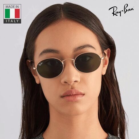Ray-Ban RB3547N العدسات المسطحة البيضاوية الشكل البيضاوي شكل نظارة شمسية مع حزمة طقم النظارات الرسمية in Saudi Arabia