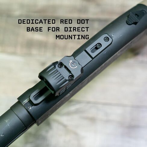 Monstrum Grimlock Shotgun Red Dot Mount with Universal Mounting System and Complete Screw Set | Compatible with Drilled and Shotgun Models | RMR Footprint in Saudi Arabia