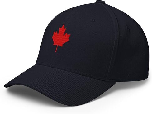 Canada Maple Leaf Flag Hat Flexfit Premium Canadian Hat 6277 in Saudi Arabia