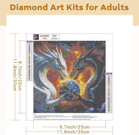 Tostog Turtle Turtle Diamond Art Kits للبالغين ، مجموعات Diy Starfish Diamond Paints للبالغين المبتدئين ، مجموعة ألواح الشاطئ الكاملة للماس ، السلاحف اللطيفة GEM GEM Art Decoration 12 * 12 Inch. in Kuwait