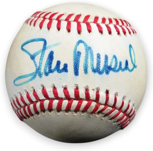 Stan Musial Signed Autographed NL Baseball Cardinals Legend JSA CB19831 - Baseball Slabbed Autographed Cards in Saudi Arabia